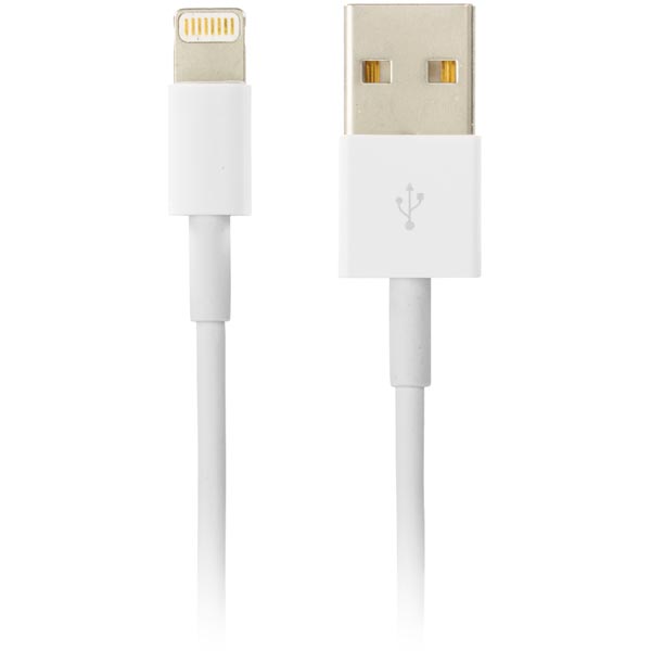 Epzi Lightning Male - USB 2.0 A Male, 0.5m, White Epzi Lightning Male - USB 2.0 A Male, 0.5m, White